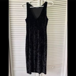 Crushed Velvet Cocktail Dress